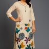Women Khadi Coat Set (2-pc)