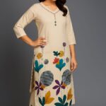 Women Khadi Coat Set (2-pc)