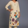 Women Khadi Coat Set (2-pc)