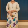 Women Khadi Coat Set (2-pc)