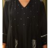 Black Silk 3-Piece Suit Set with Linning