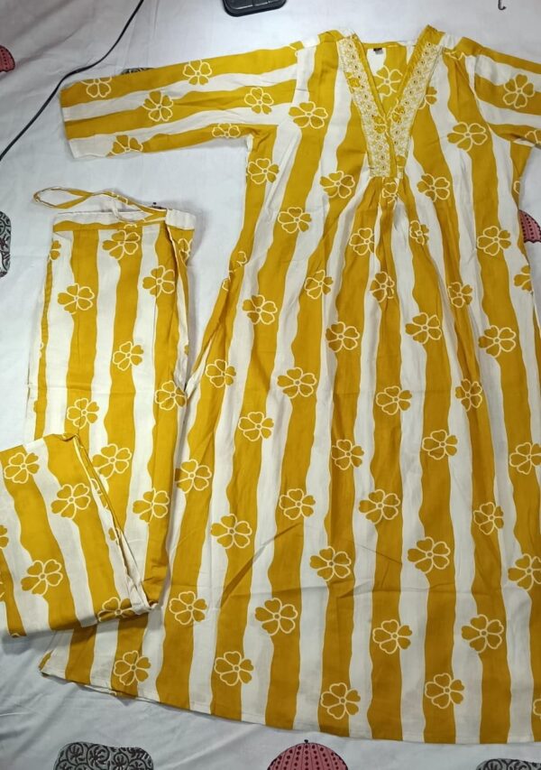 Women Pure Cotton Full Suit Set