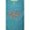 Teal Blue 3-pc Cotton Linen Suit Set