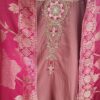 Women Mauve Silk Blend 3-Pc Suit Set