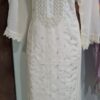 Women Off-White Georgette full 3-pc Suit Set