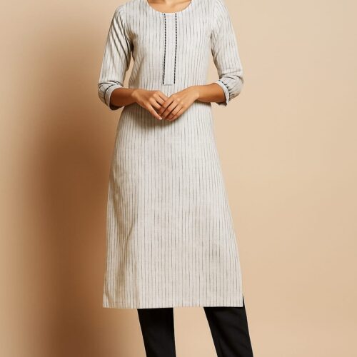 Women Khadi Silk Kurti