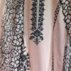 Light Pink 3-pc Suit Taffeta Silk Suit with Linning
