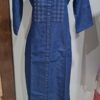 Stylish Blue Denim Kurti