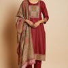 Women Silk Blend Full Suit Set