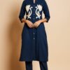 Women Silk Coat Set
