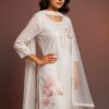 Masleen Off-White 3-Pc Suit Set with Linning
