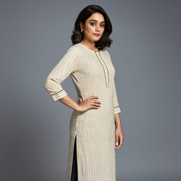 Women Khadi Silk Kurti