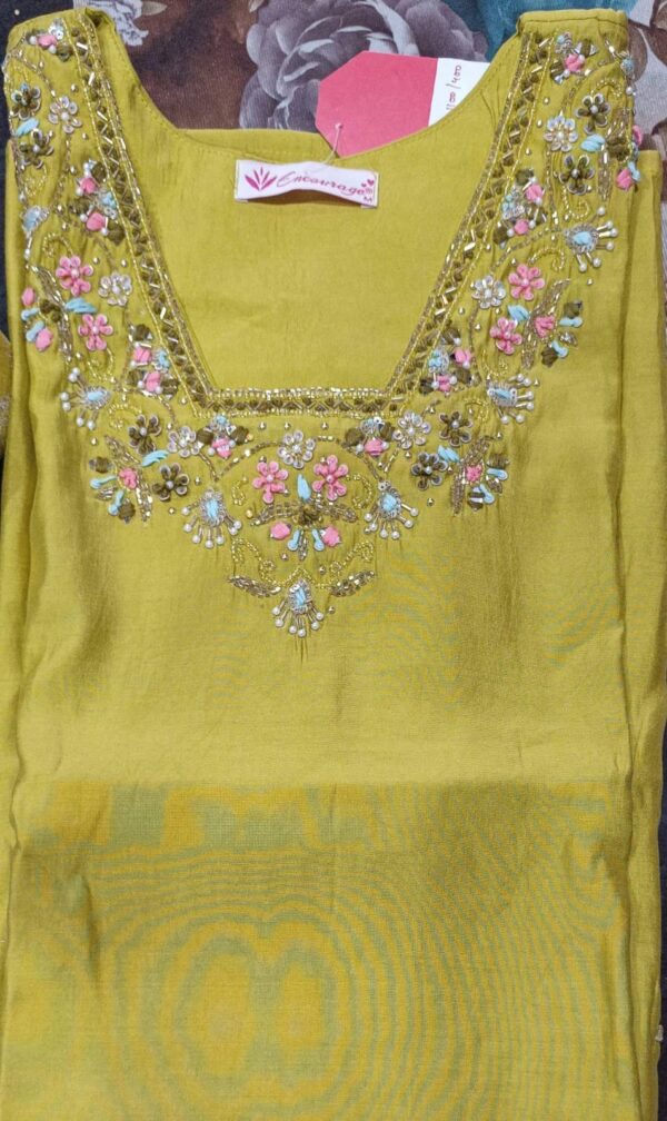 Mustard-Yellow Stylish 3-piece Suit Set