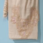 Unstitched Cotton Baby Pink Suit with Dupatta